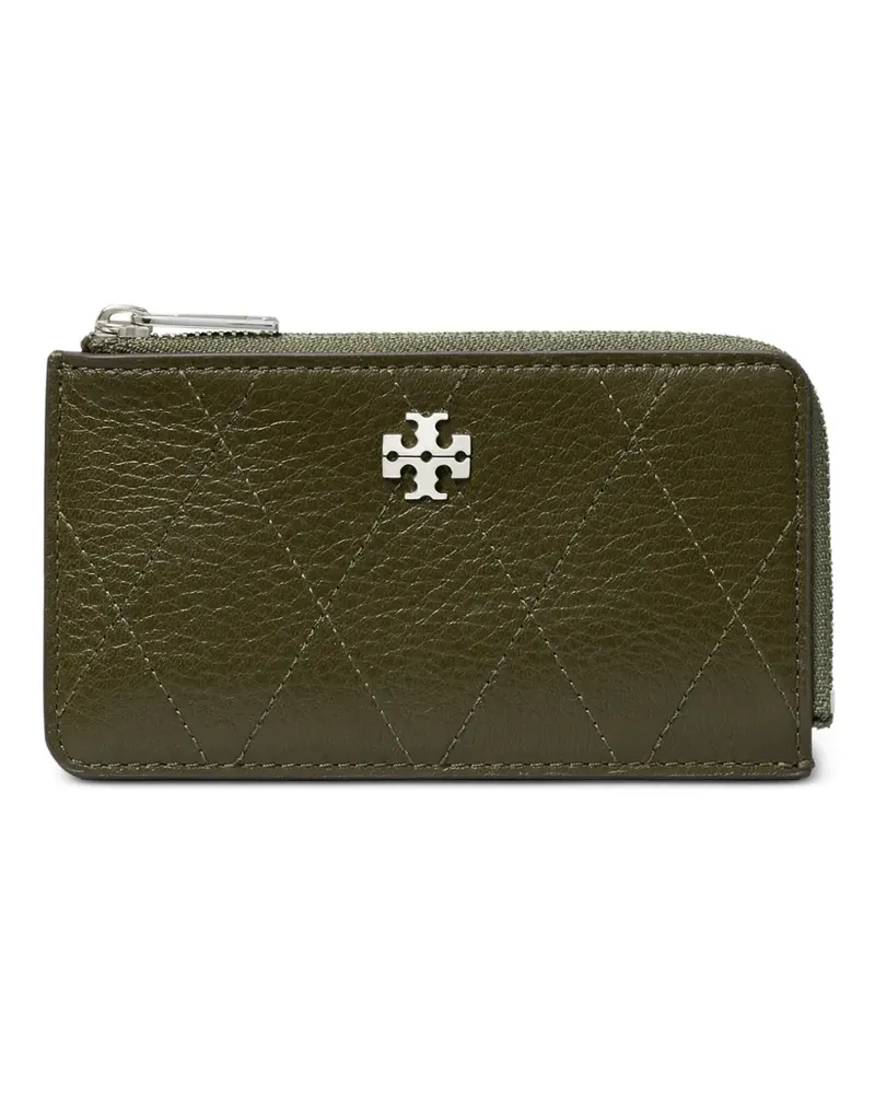 Tory Burch Gestepptes Kartenetui - Grün Grün