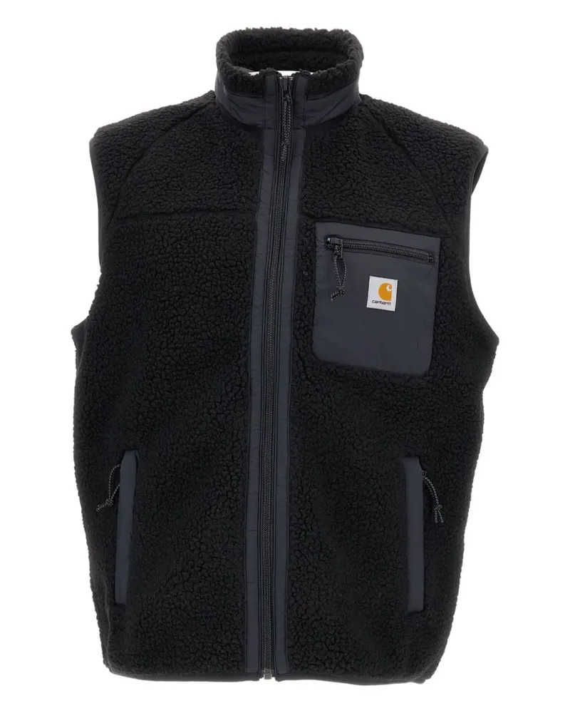 Carhartt WIP zip fleece gilet - Schwarz Schwarz