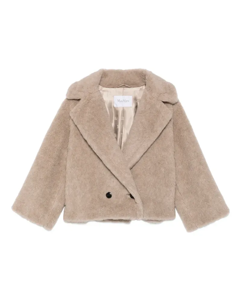 Max Mara Doppelreihiger Mantel - Nude Nude