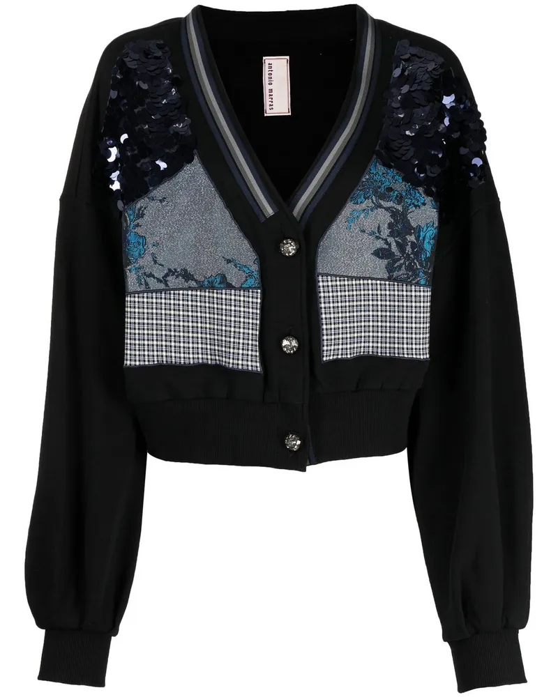 Antonio Marras Cocco B Cropped-Jacke Schwarz