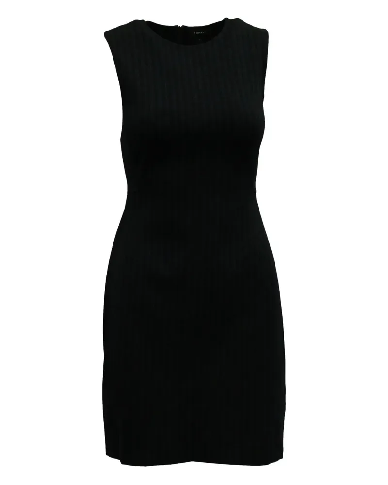 Theory ribbed sleeveless mini dress - Blau Blau