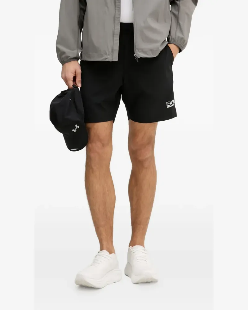 EA7 Tennis Pro performance shorts - Schwarz Schwarz