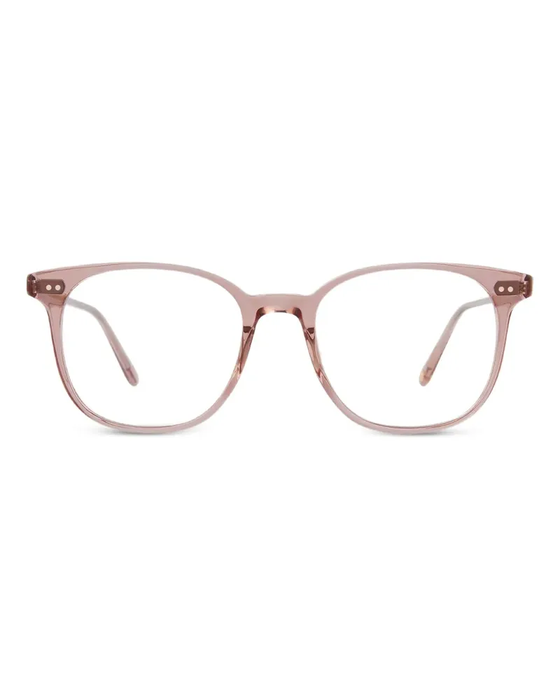Garrett Leight Carrol Brille mit eckigem Gestell - Rosa Rosa