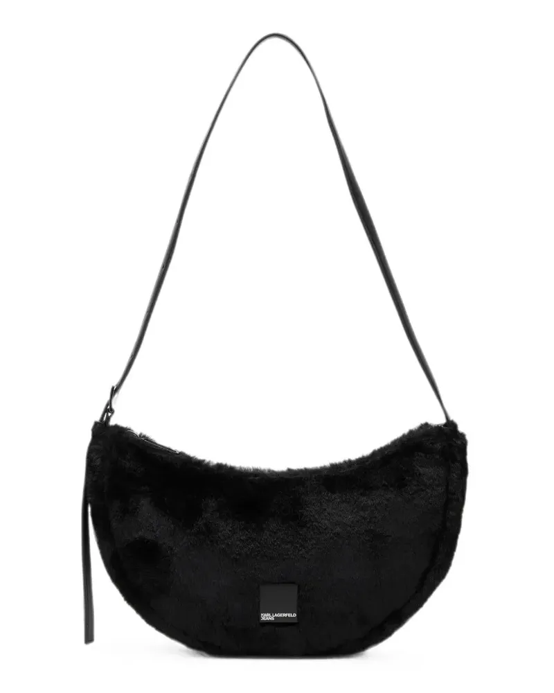 Karl Lagerfeld Slingbag mit Logo-Box - Schwarz Schwarz