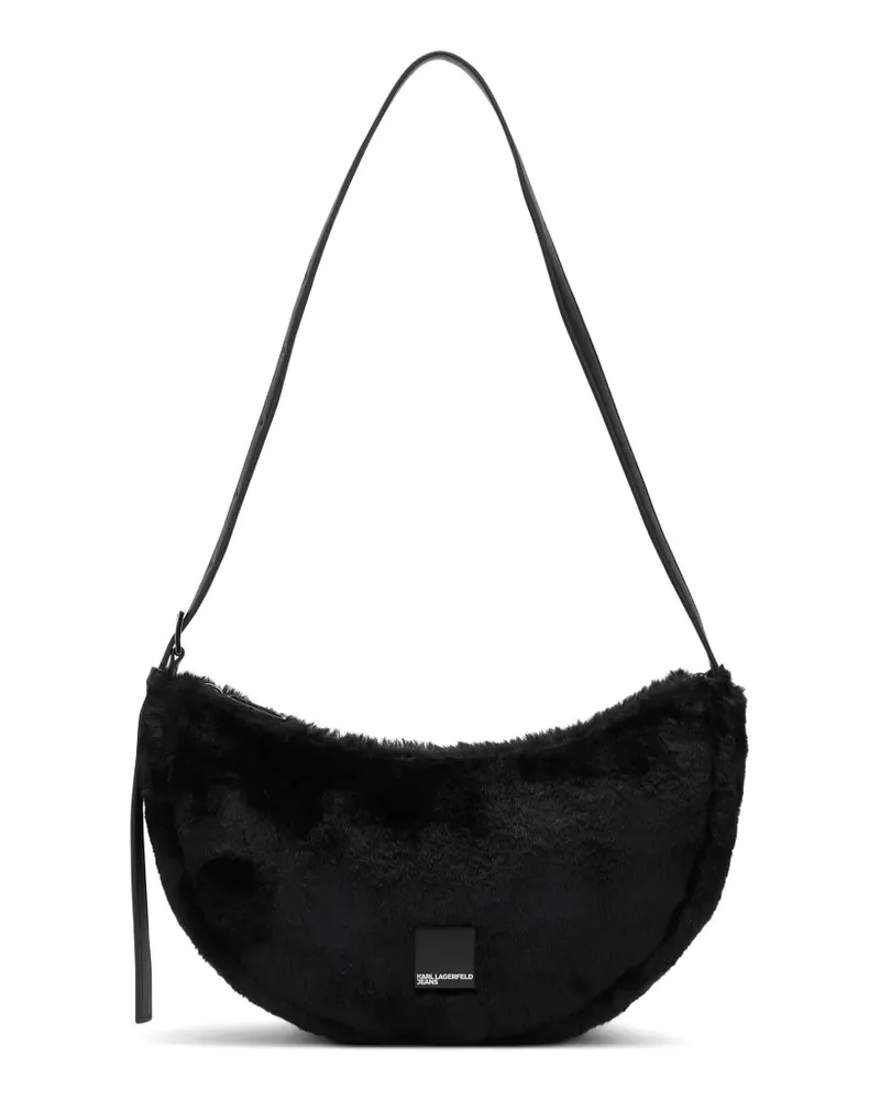 Karl Lagerfeld Slingbag mit Logo-Box - Schwarz Schwarz