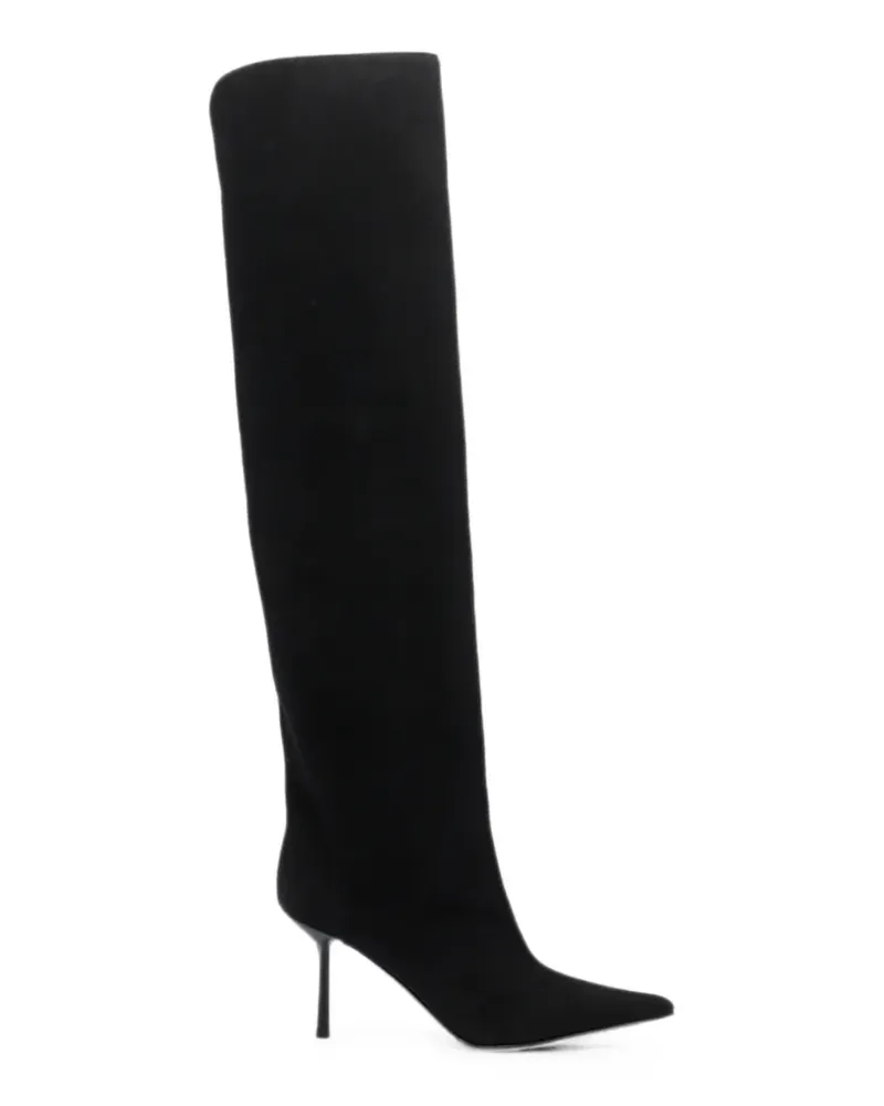 Le Silla Bella over-the-knee suede boots - Schwarz Schwarz