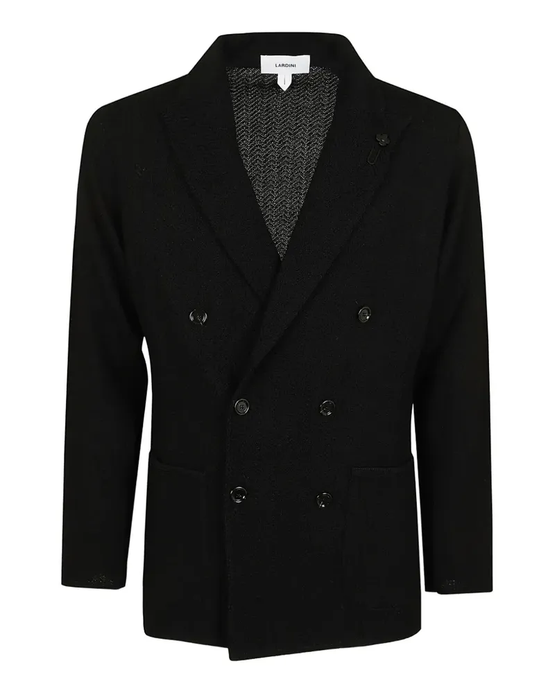 LARDINI double-breasted blazer - Schwarz Schwarz