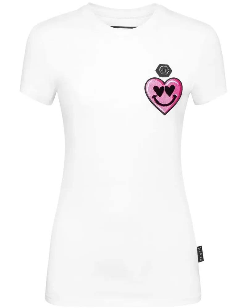 Philipp Plein T-Shirt aus Baumwolle - Weiß Weiß