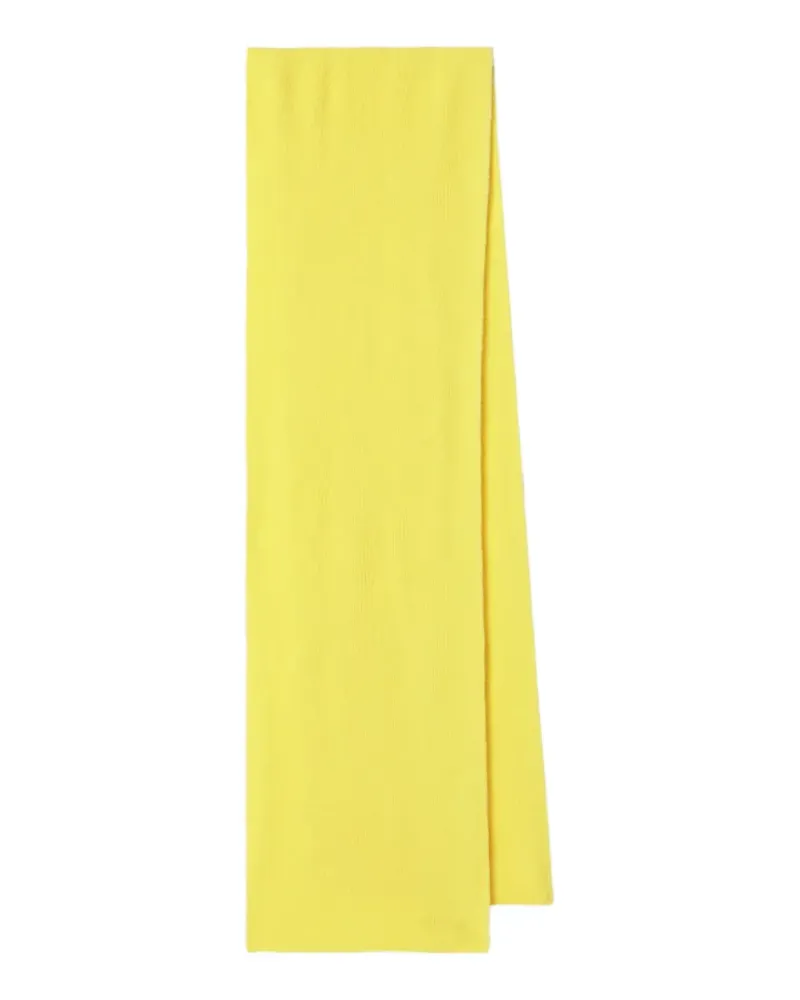Le Bonnet ribbed-knit scarf - Gelb Gelb