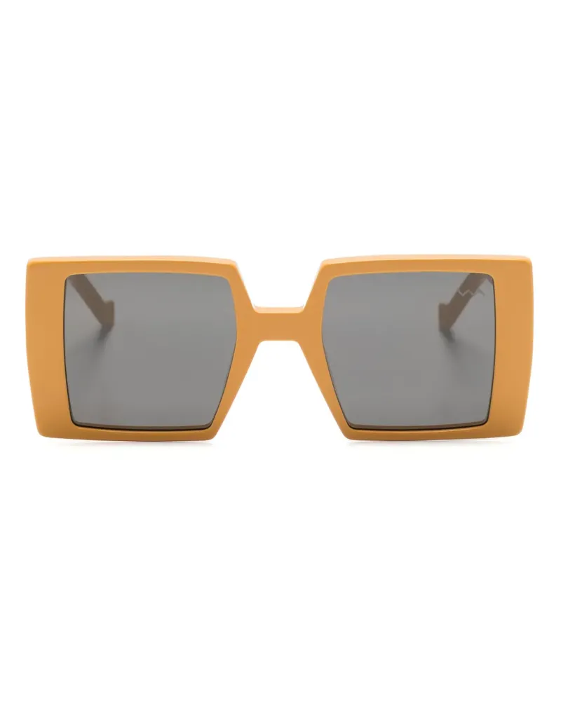 VAVA EYEWEAR Eckige WL0002 Sonnenbrille - Gelb Gelb