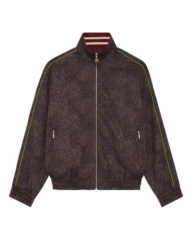 Drôle de Monsieur Sportjacke aus Tweed - Braun Braun