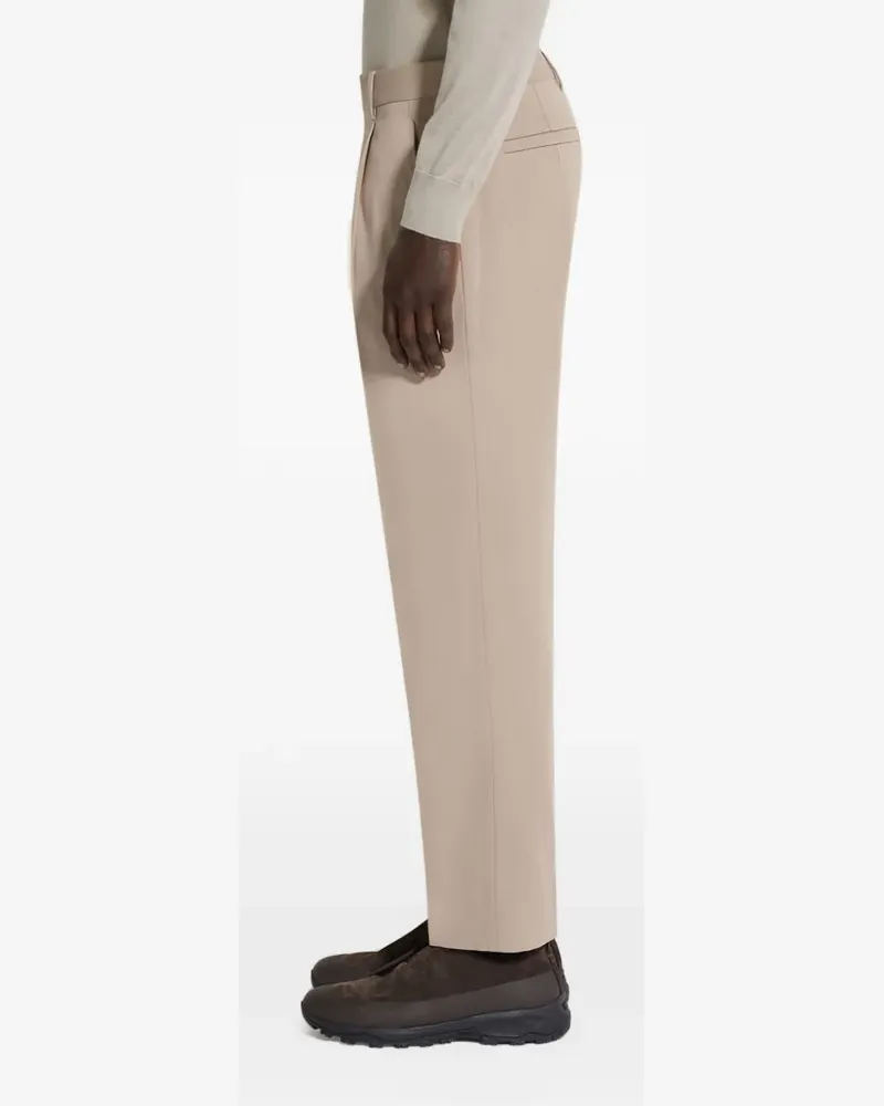 Ermenegildo Zegna Plissierte Hose - Nude Nude