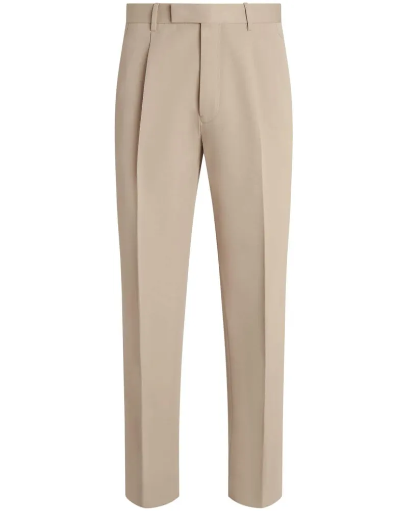 Ermenegildo Zegna Plissierte Hose - Nude Nude