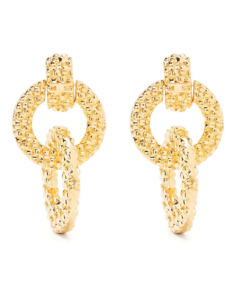 Elisabetta Franchi Ohrring mit Anhänger - Gold Gold