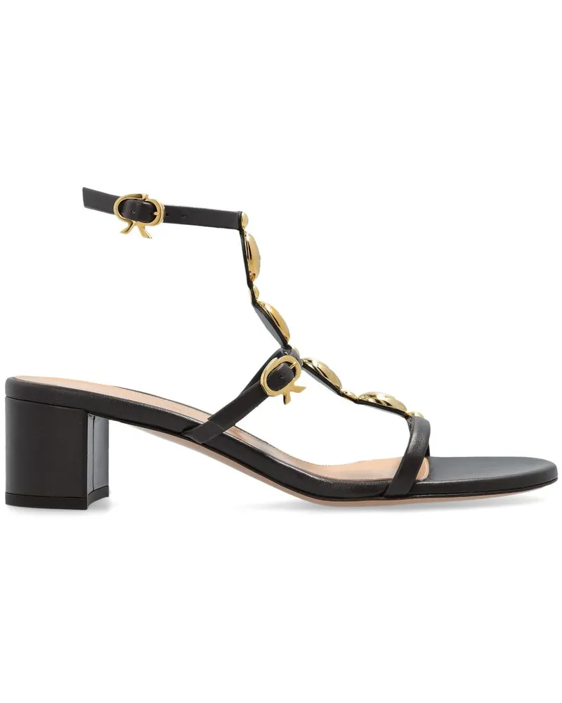 Gianvito Rossi Kalinda Sandalen 55mm - Schwarz Schwarz