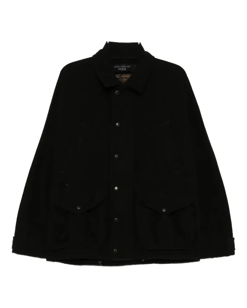 Junya Watanabe Jacke mit Knopfleiste - Schwarz Schwarz