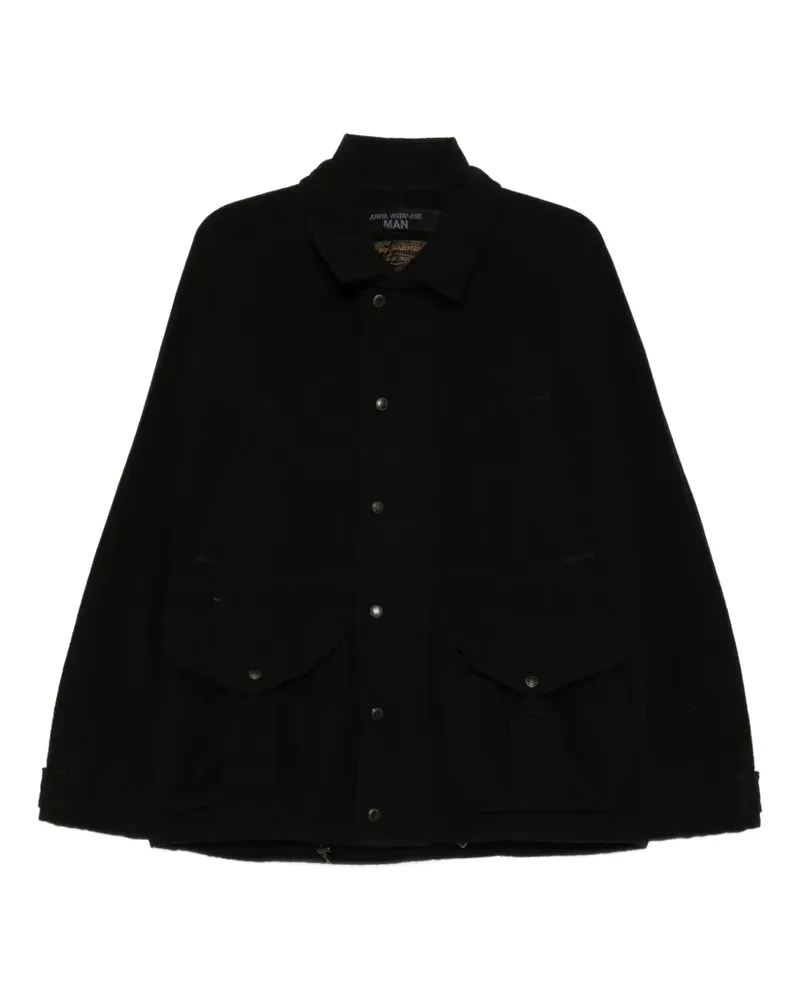 Junya Watanabe Jacke mit Knopfleiste - Schwarz Schwarz