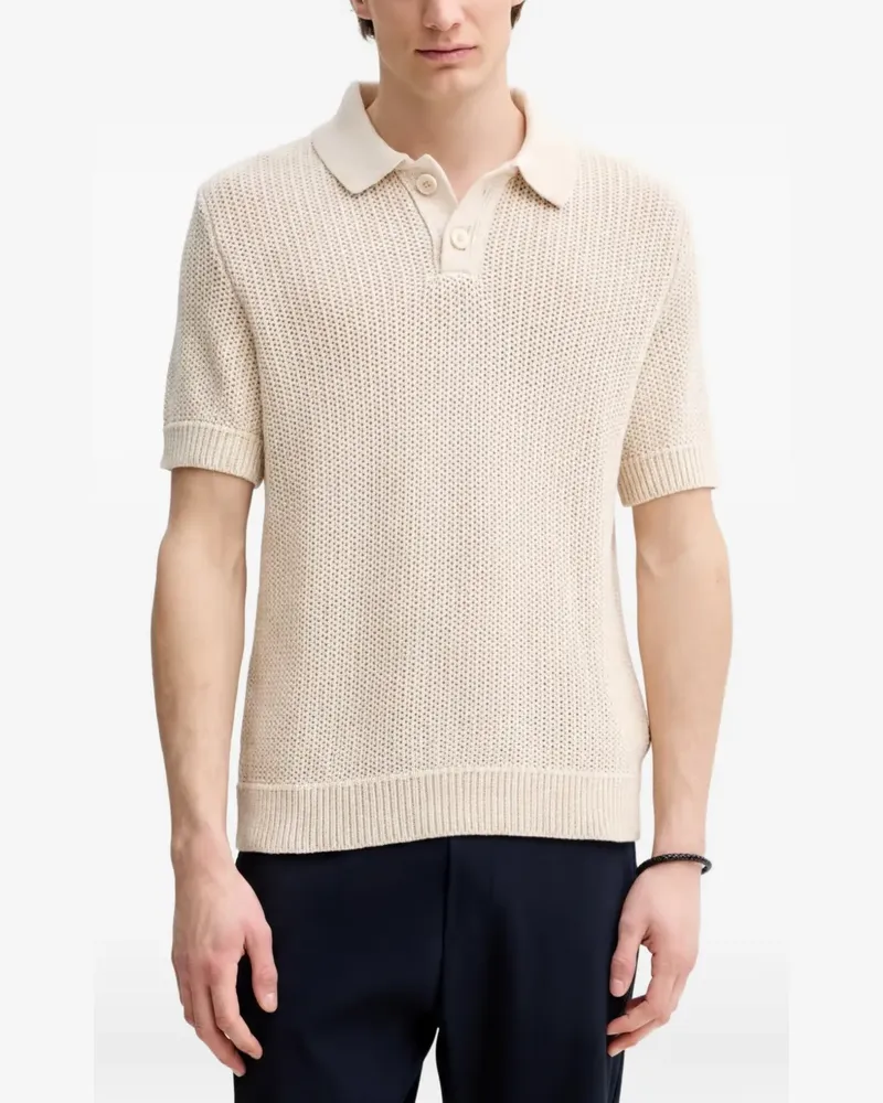 Marc O'Polo Klassisches Poloshirt - Nude Nude