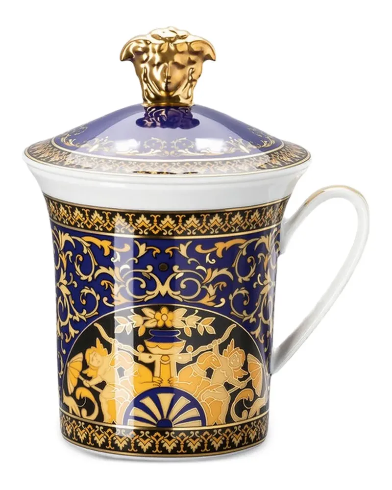 Versace x Rosenthal Medusa Tasse - Blau Blau