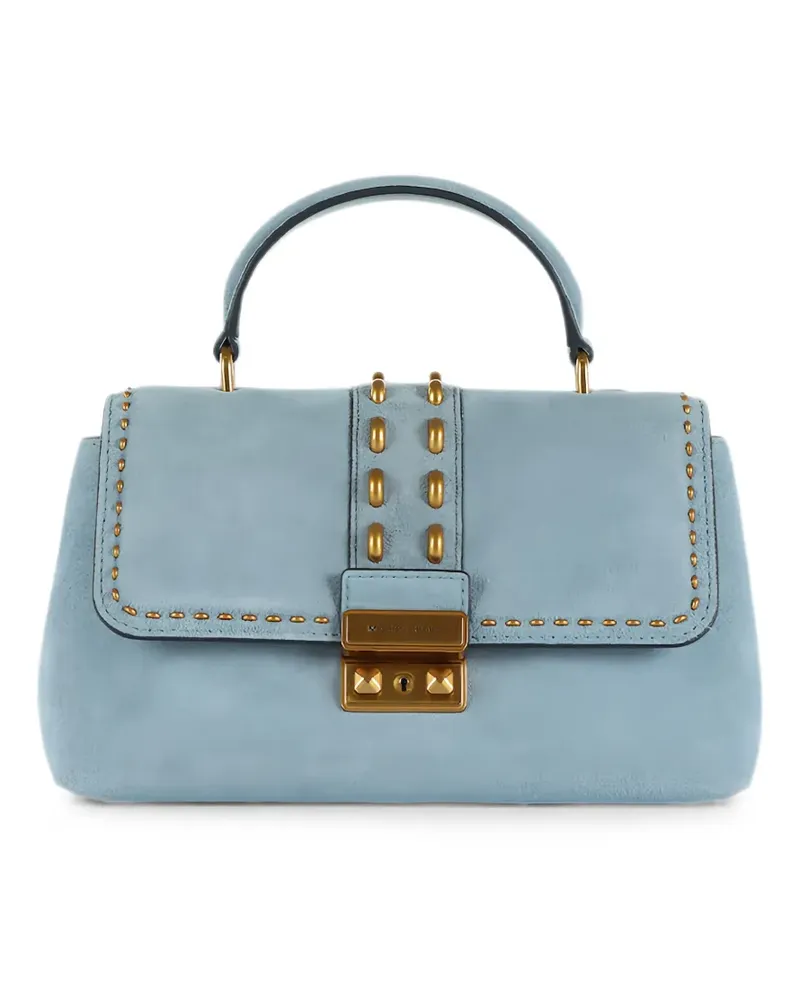Michael Kors Tribeca stud-embellished shoulder bag - Blau Blau