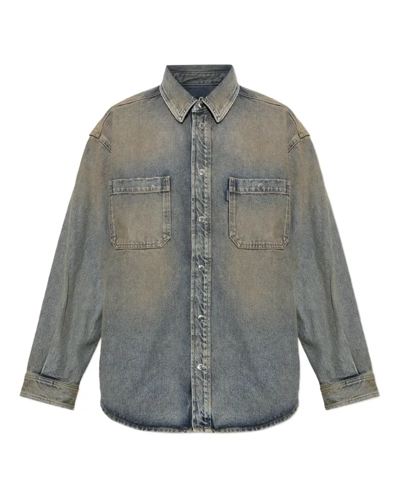 Haikure Nelson denim shirt - Blau Blau