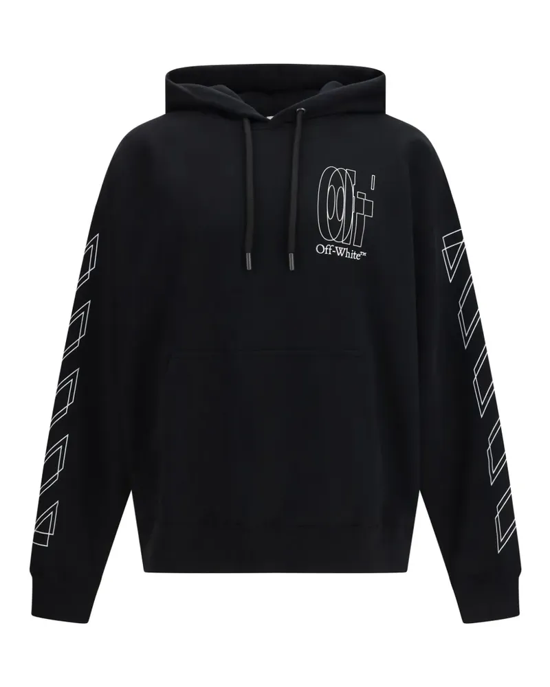 OFF-WHITE Big Double Arrow Skate Hoodie - Schwarz Schwarz