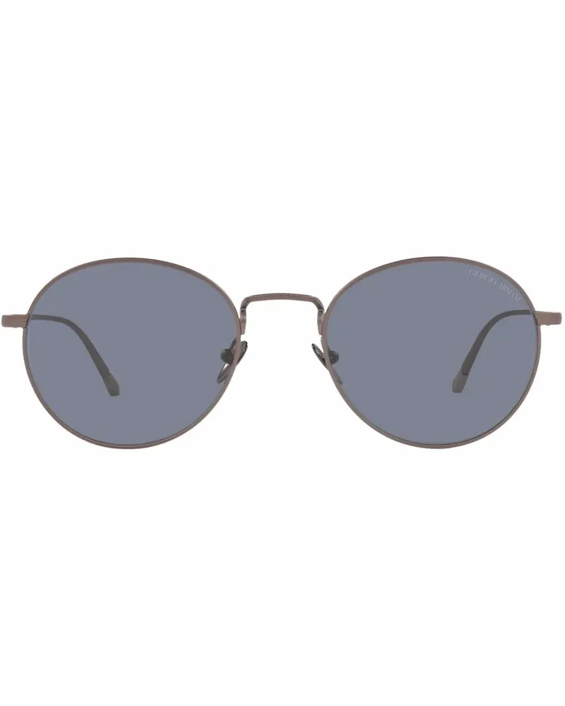 Giorgio Armani Runde AR6125 Sonnenbrille - Metallic Metallic