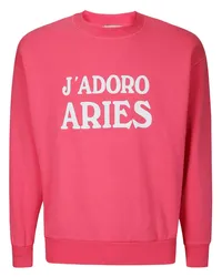 Aries J'adoro Sweatshirt Rosa