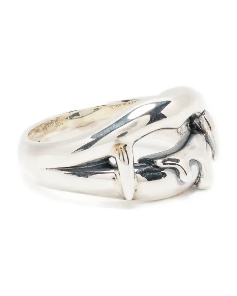 Yohji Yamamoto Vampire Blood Ring - Silber Silber