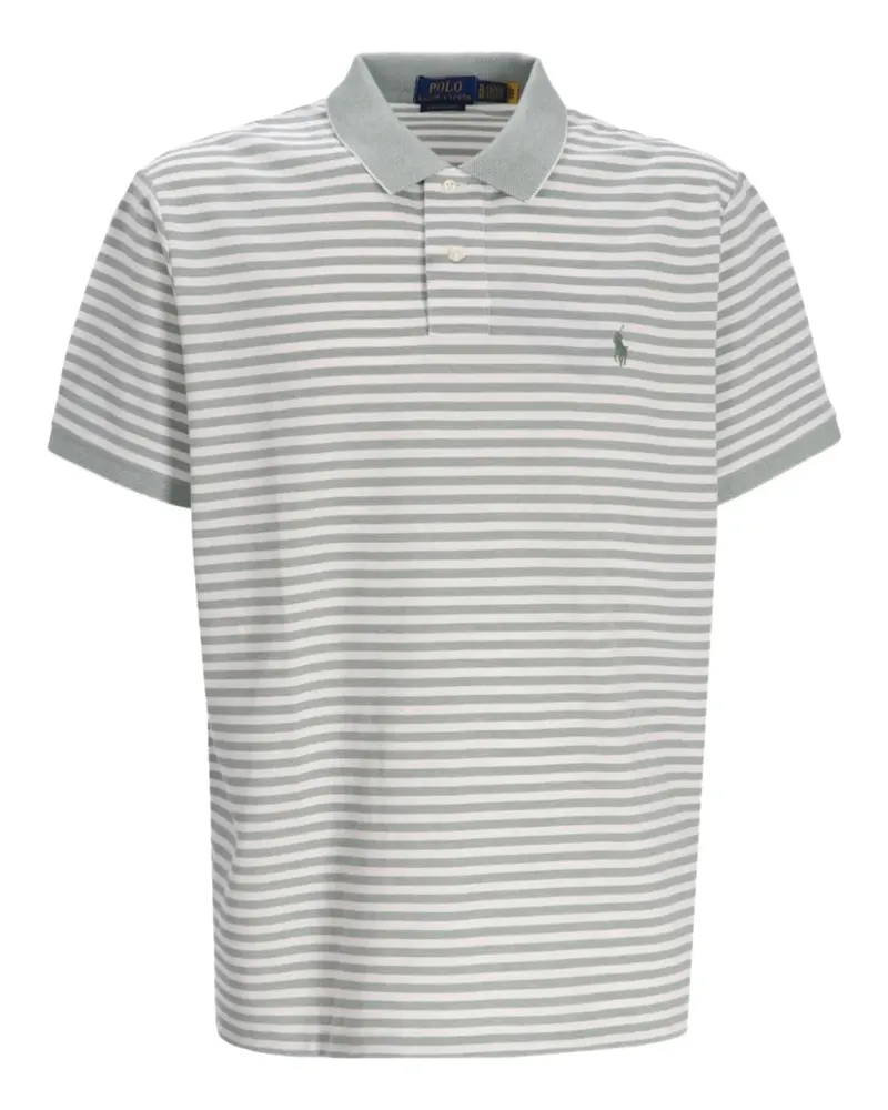 Ralph Lauren Gestreiftes Poloshirt - Grün Grün