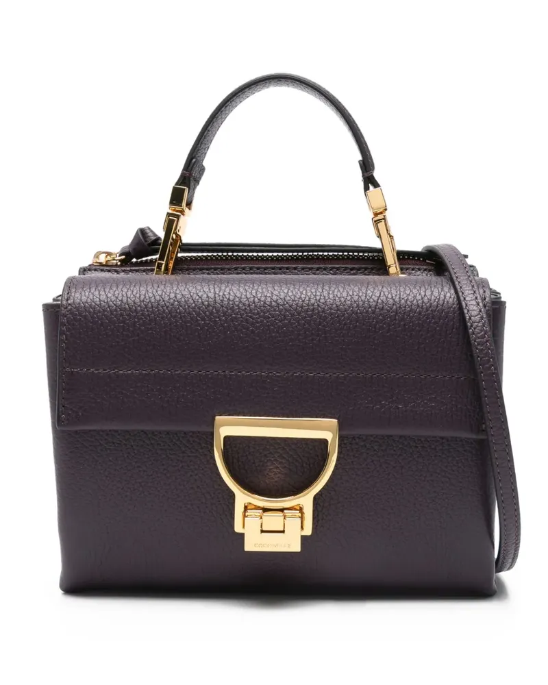 Coccinelle Kleine Arlettis Schultertasche mit Henkel - Violett Violett