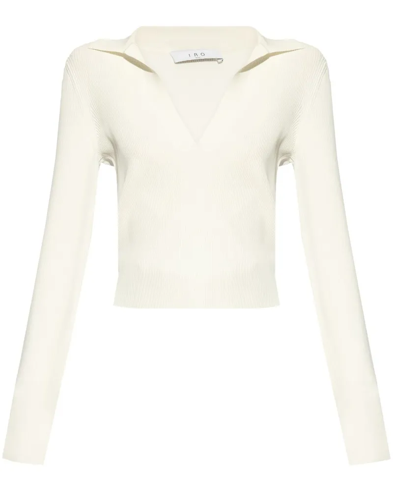 IRO Fraya Poloshirt - Nude Nude
