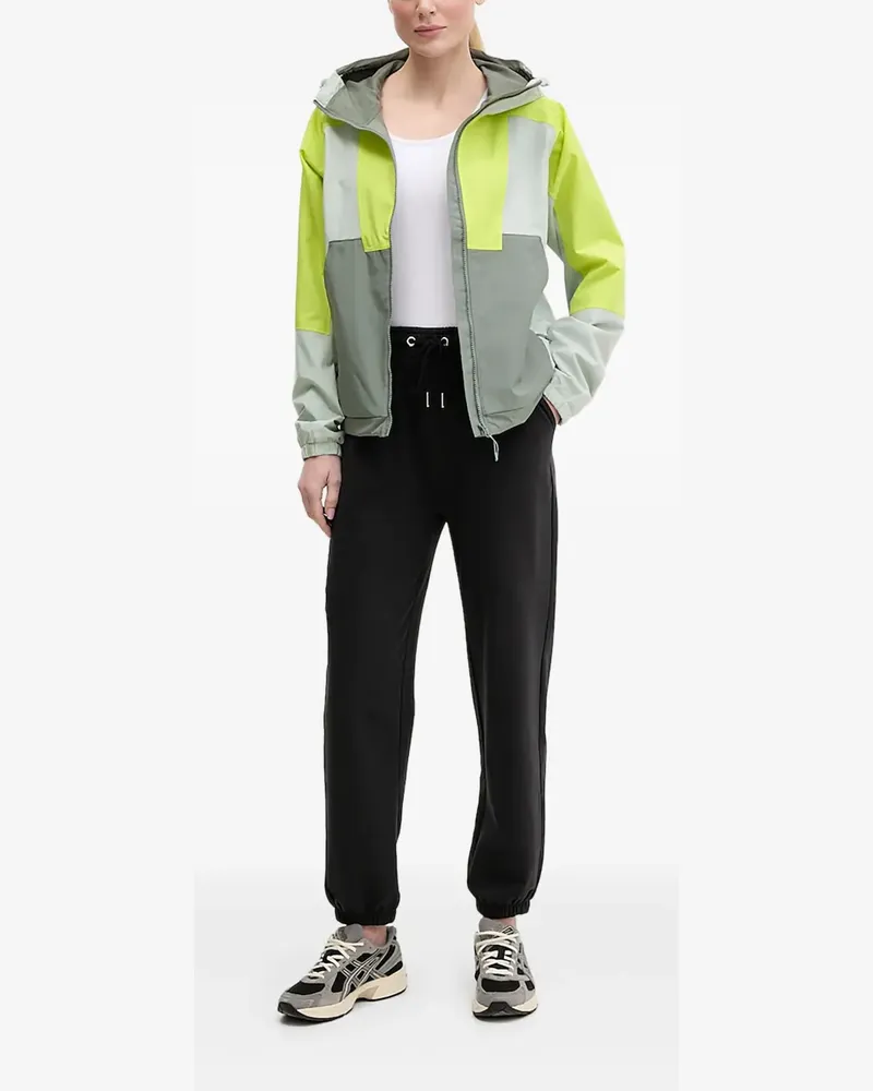 Helly Hansen Hoodie in Colour-Block-Optik - Grün Grün