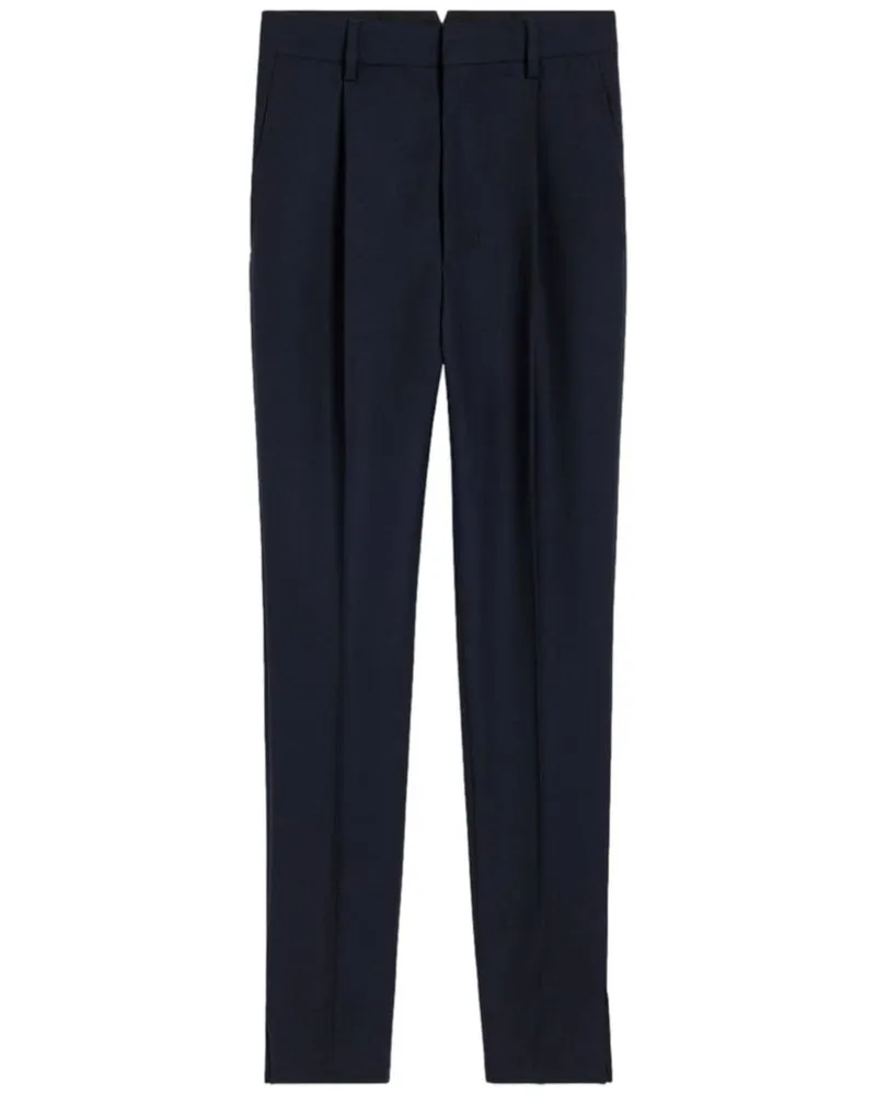 AMI Paris Hose mit hohem Bund - Blau Blau