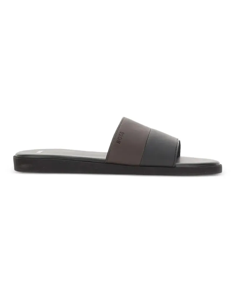 HUGO BOSS Darrel dual-strap sandals - Schwarz Schwarz