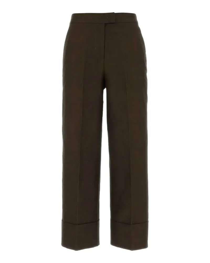 PT TORINO Colette palazzo trousers - Braun Braun