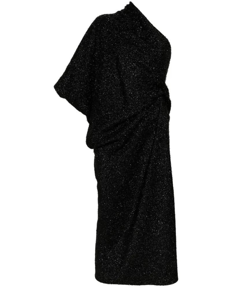 The Row Dorota Midikleid - Schwarz Schwarz