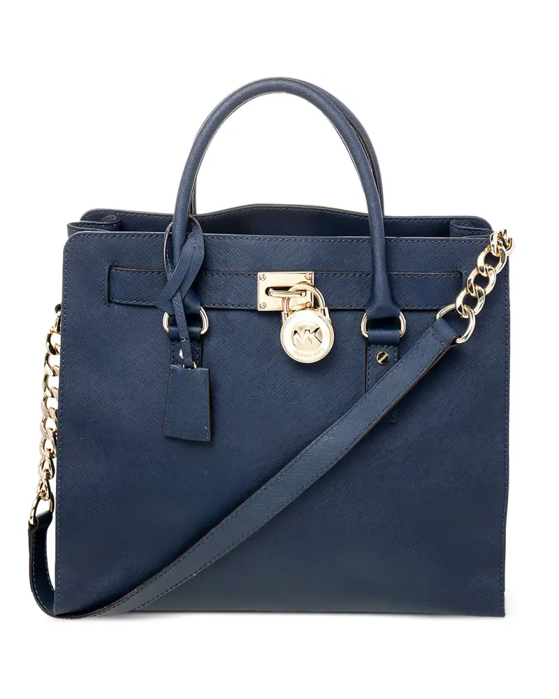 Michael Kors Strukturierte Hamilton Tote Bag - Blau Blau