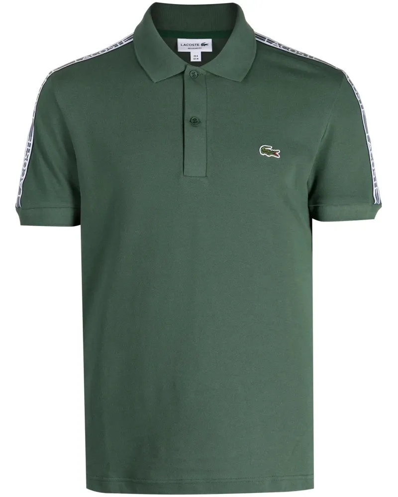 Lacoste Poloshirt mit Logo-Patch - Grün Grün