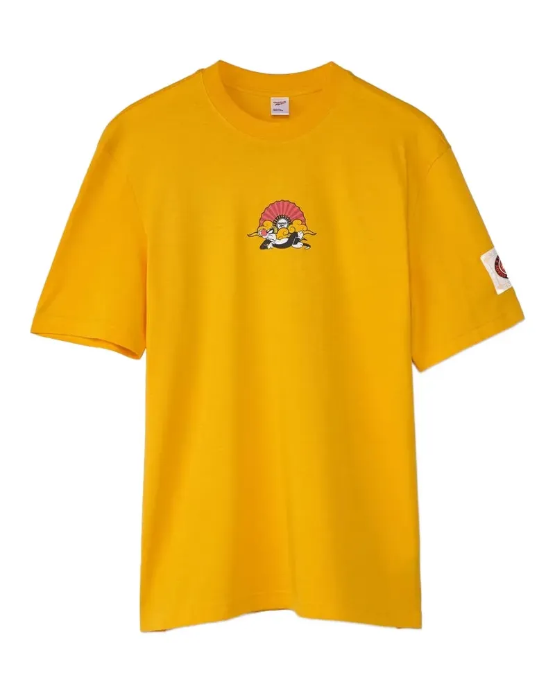 Reebok x Looney Tunes T-Shirt mit Print - Gelb Gelb