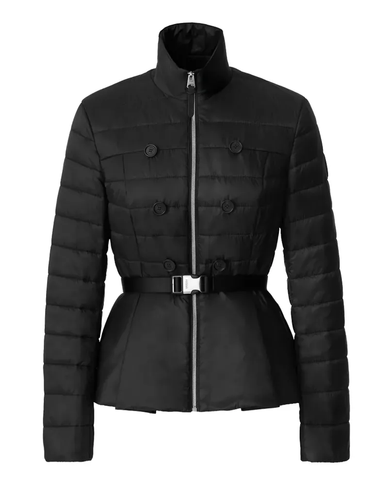 Mackage Serafina belted quilted jacket - Schwarz Schwarz