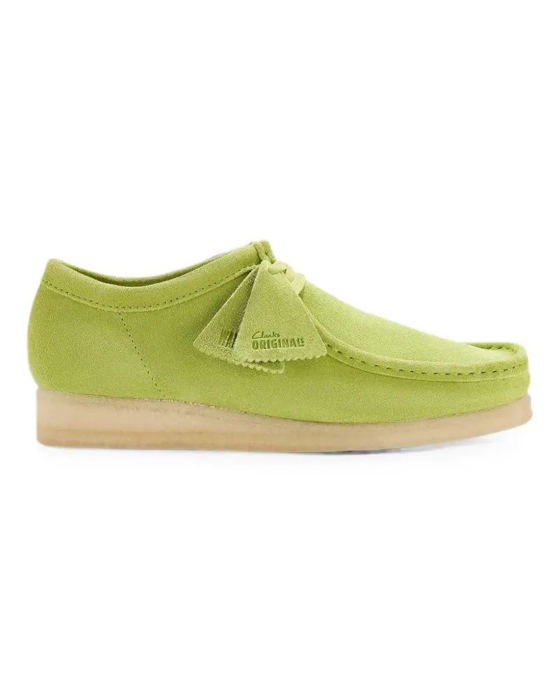 Clarks Wallabee suede boat shoes - Grün Grün