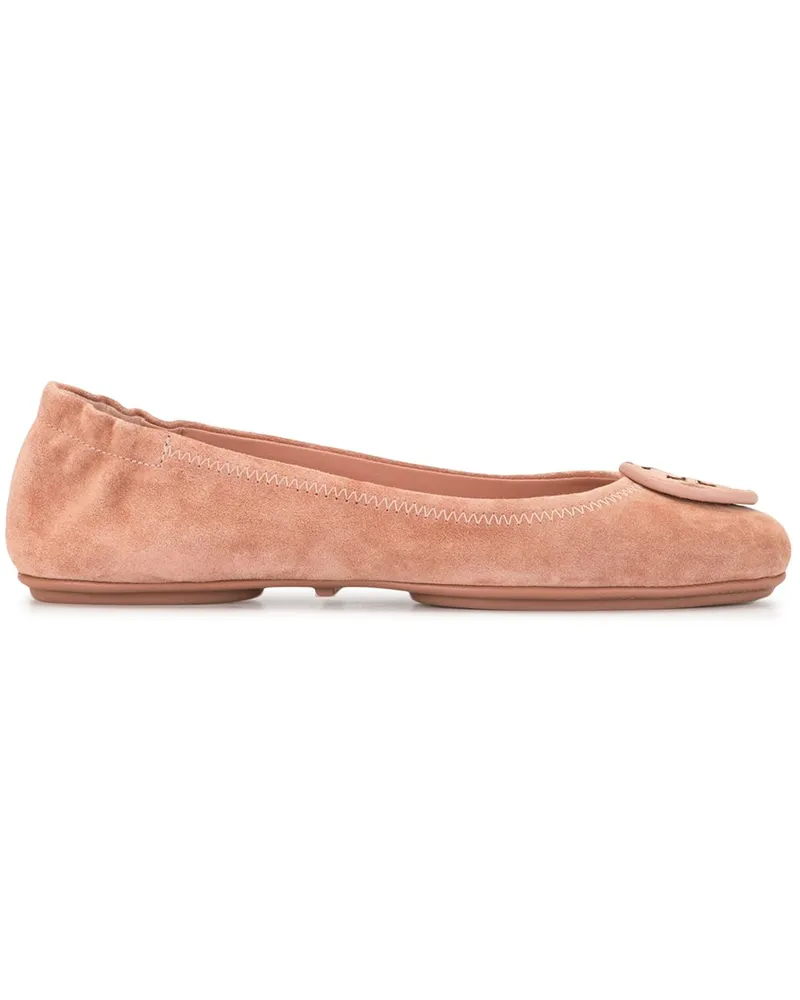 Tory Burch Ballerinas aus Wildleder - Rosa Rosa