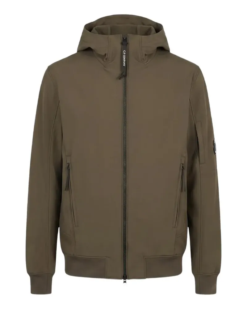 C.P. Company logo-detail bomber jacket - Grün Grün