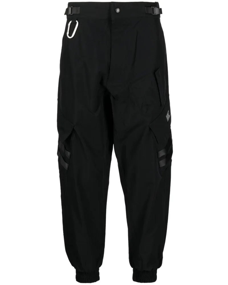 Izzue Cargohose im Tapered-Design - Schwarz Schwarz