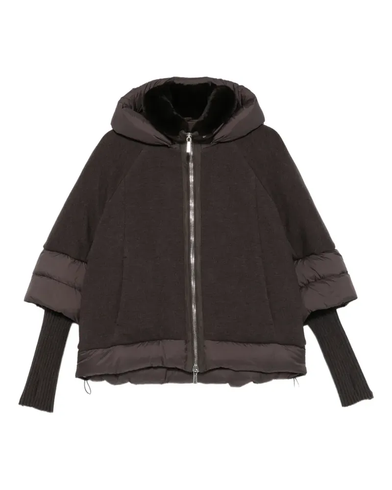 MOORER Medea Kapuzenjacke - Braun Braun