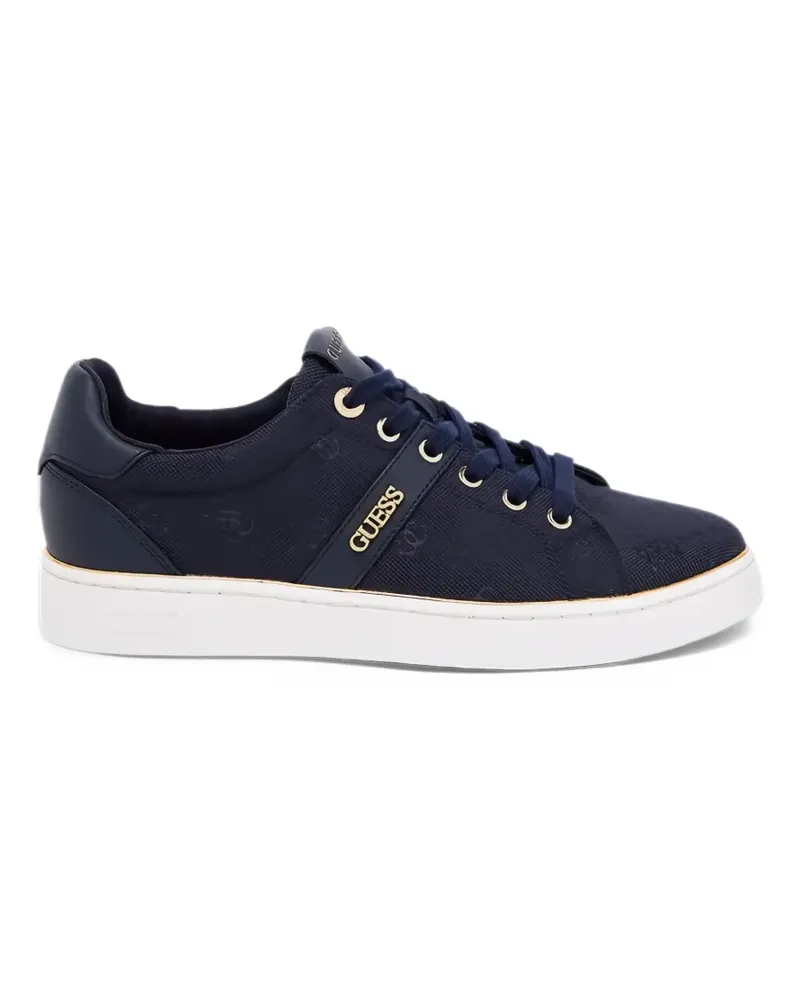 Guess Britz2 jacquard sneakers - Blau Blau