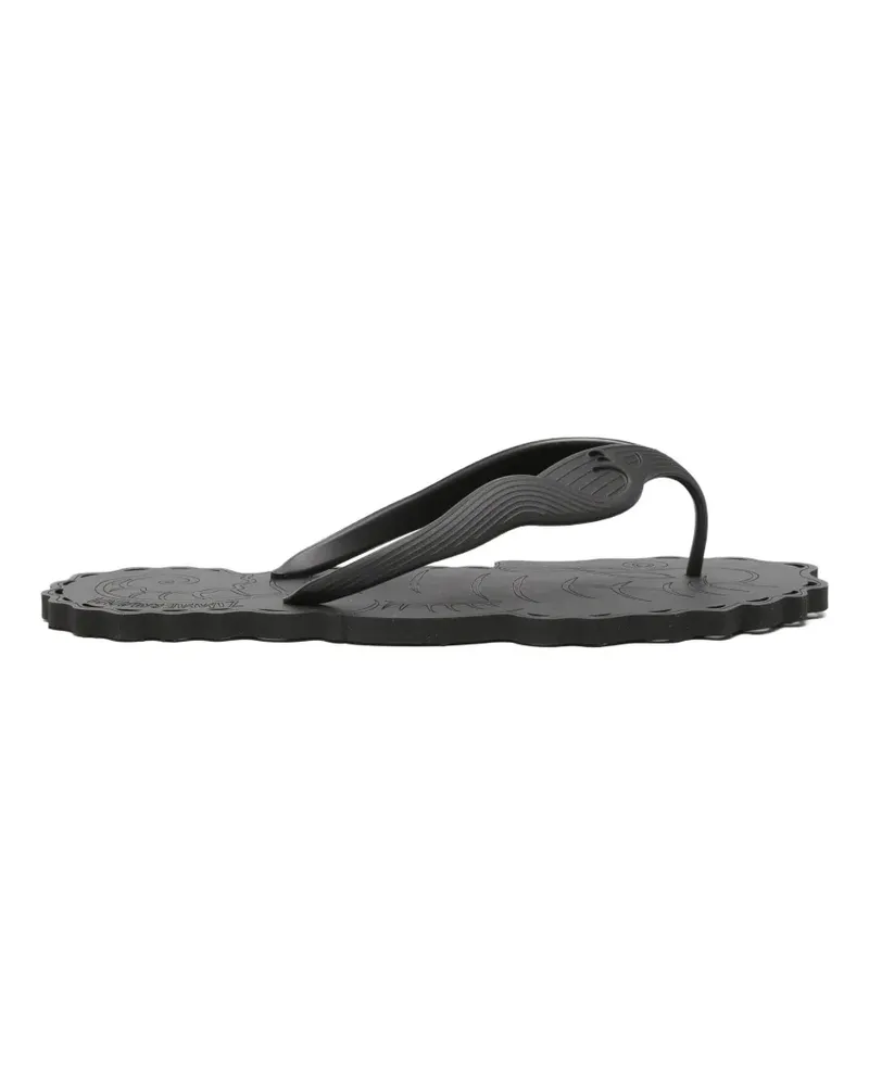 Zimmermann Seafoam flip-flops - Schwarz Schwarz