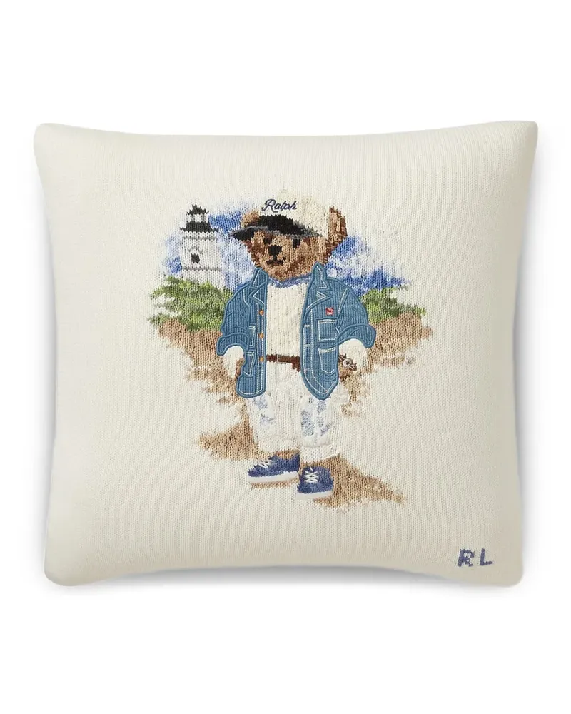 Ralph Lauren Home Kissen mit Meerbär-Print - Nude Nude