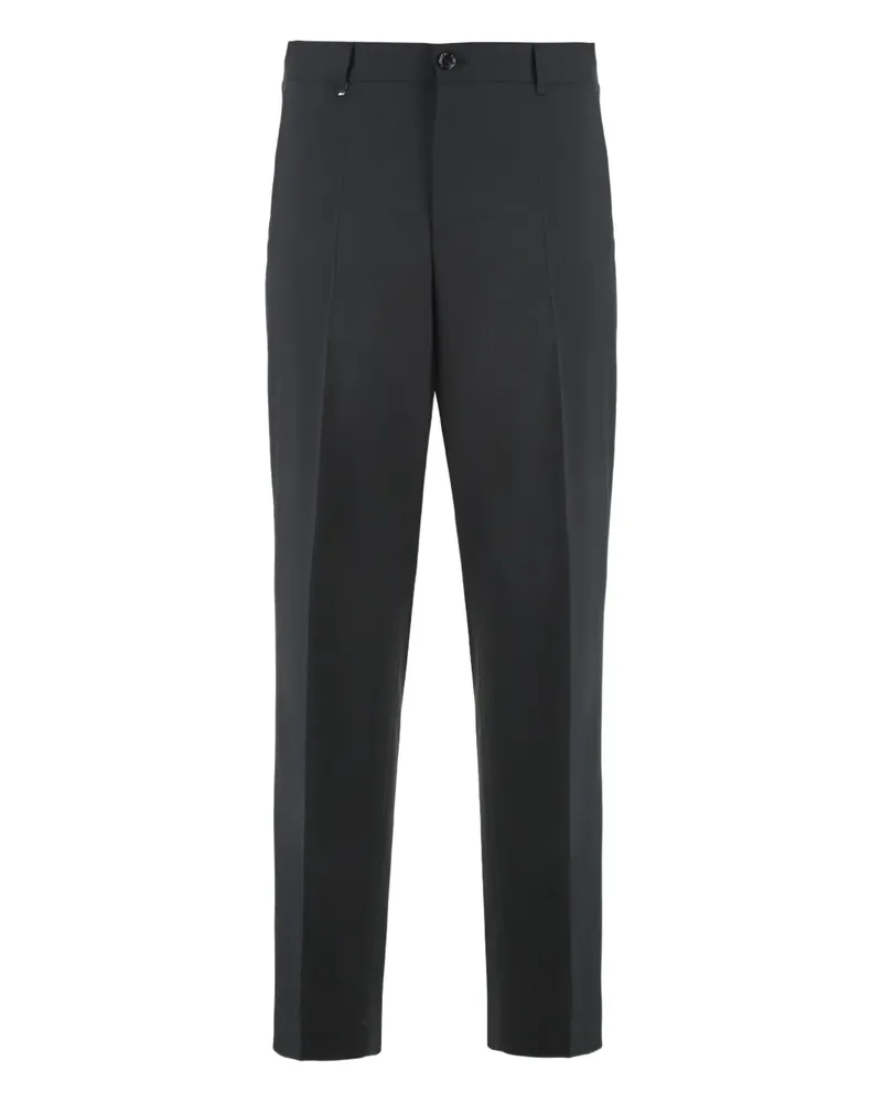 HUGO BOSS Hose mit geradem Bein - Schwarz Schwarz